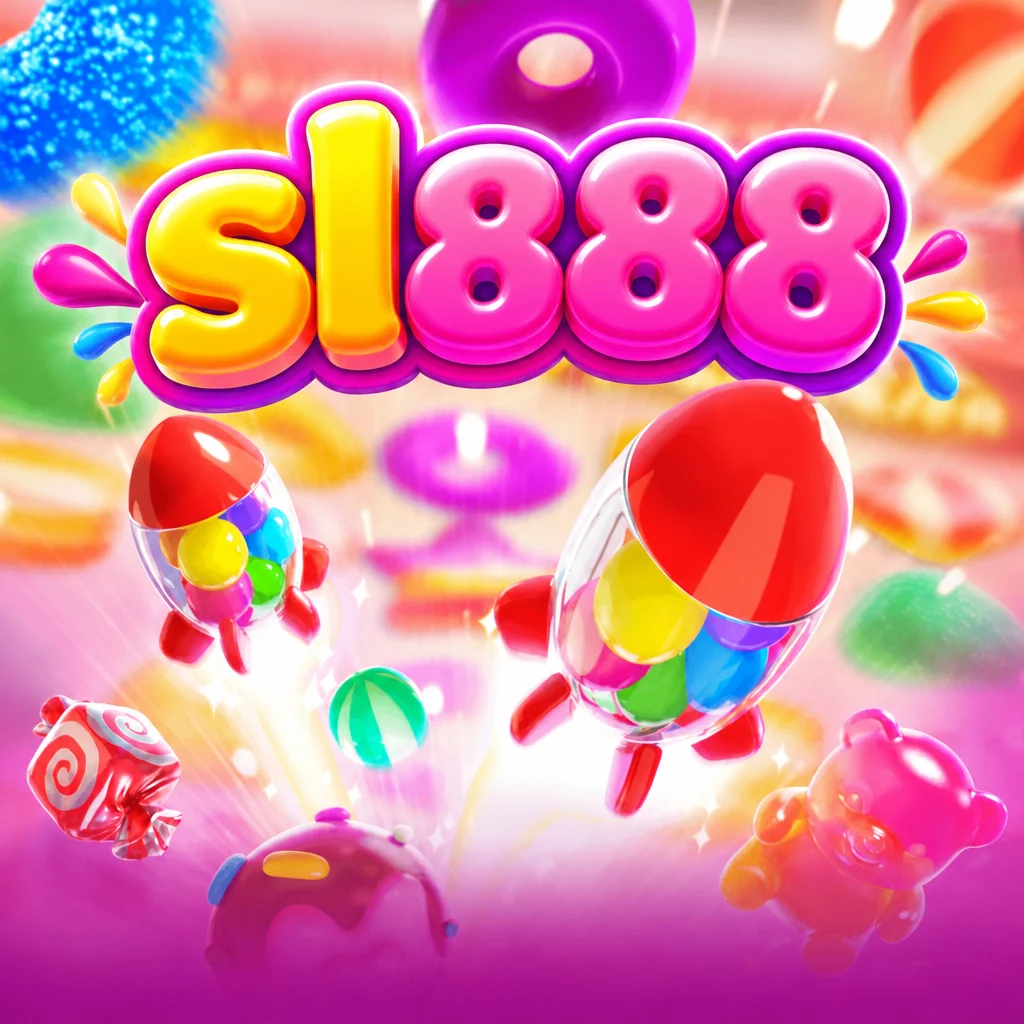 sl888 Candy Burst menampilkan dunia penuh warna-warni permen manis dan manisan lezat